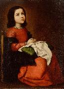 Francisco de Zurbaran Childhood of the Virgin Spain oil painting artist